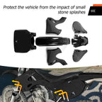 Black Restyle Plastic Kit Fairing Bodywork For KAWASAKI KX125 KX250 1999-2002