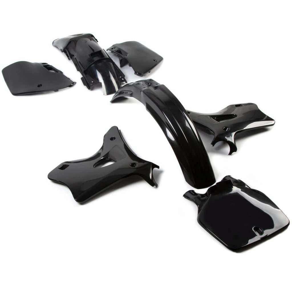 Black Complete Plastic Bodywork kit For KAWASAKI KX125 KX250 1994 1995 1996-1998