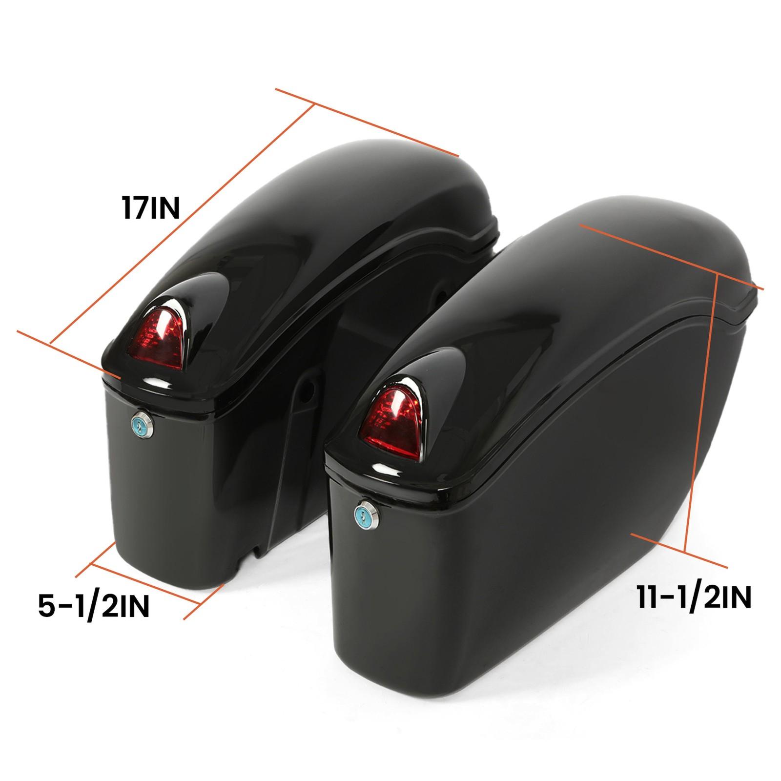 Hard Saddle Bags Bracket For Yamaha Honda Trunk Luggage Motorcycle accessories