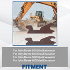 For John Deere 50G 50D Bucket MINI Excavator 60D 60G Quick Change Attachment Ear