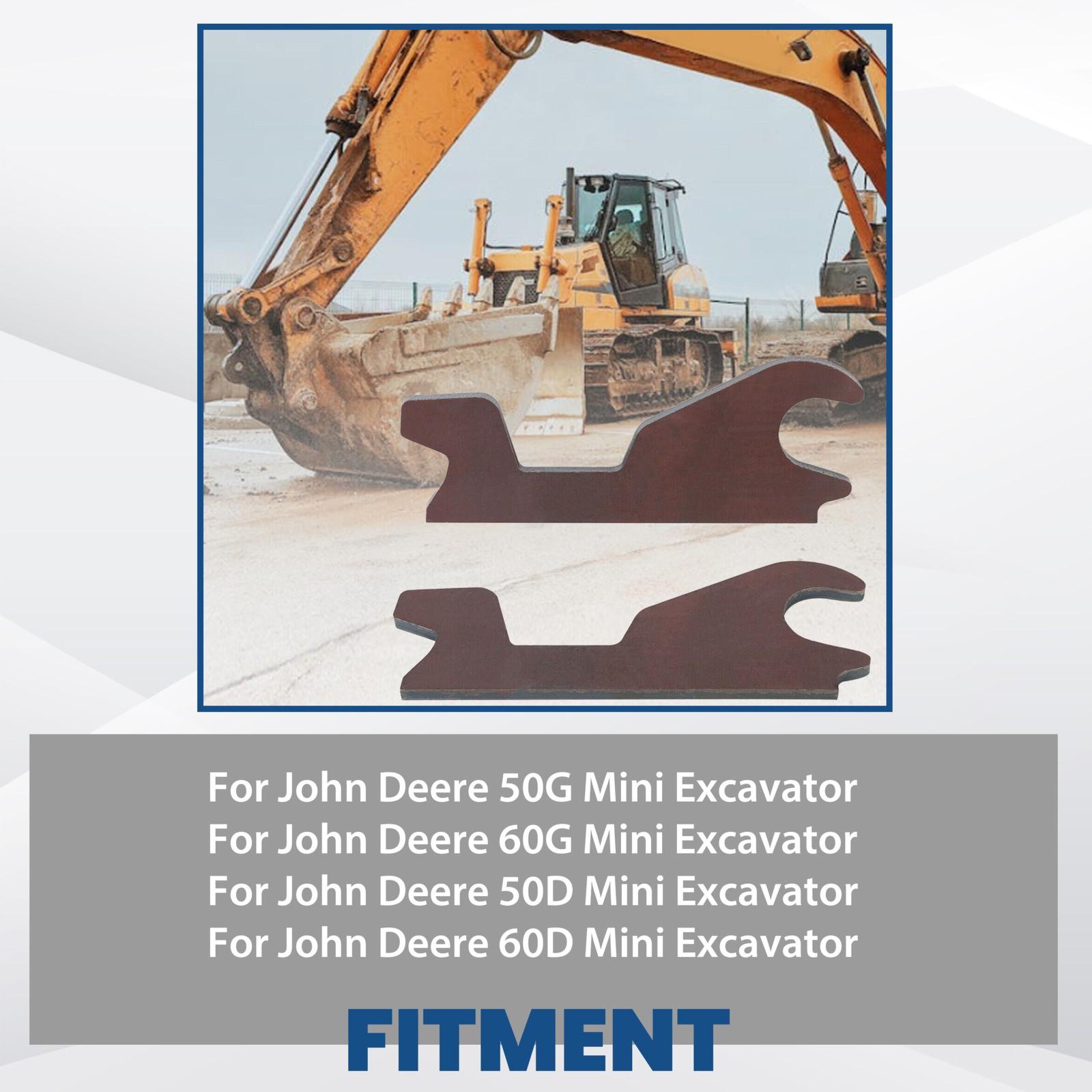 For John Deere 50G 50D Bucket MINI Excavator 60D 60G Quick Change Attachment Ear