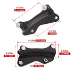 Black 4 Point Docking Hardware Kit For 2014-2025 2018 Harley Street Road Glide