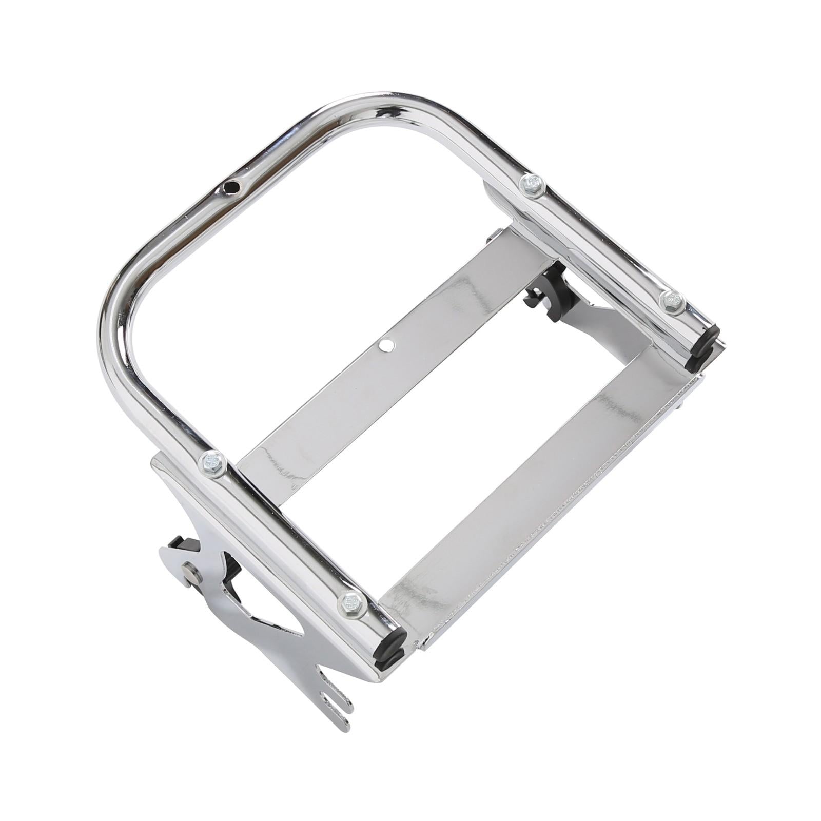 Quick Detach 2 up Luggage Trunk Rack + Docking Kits For Harley 97-08 Touring