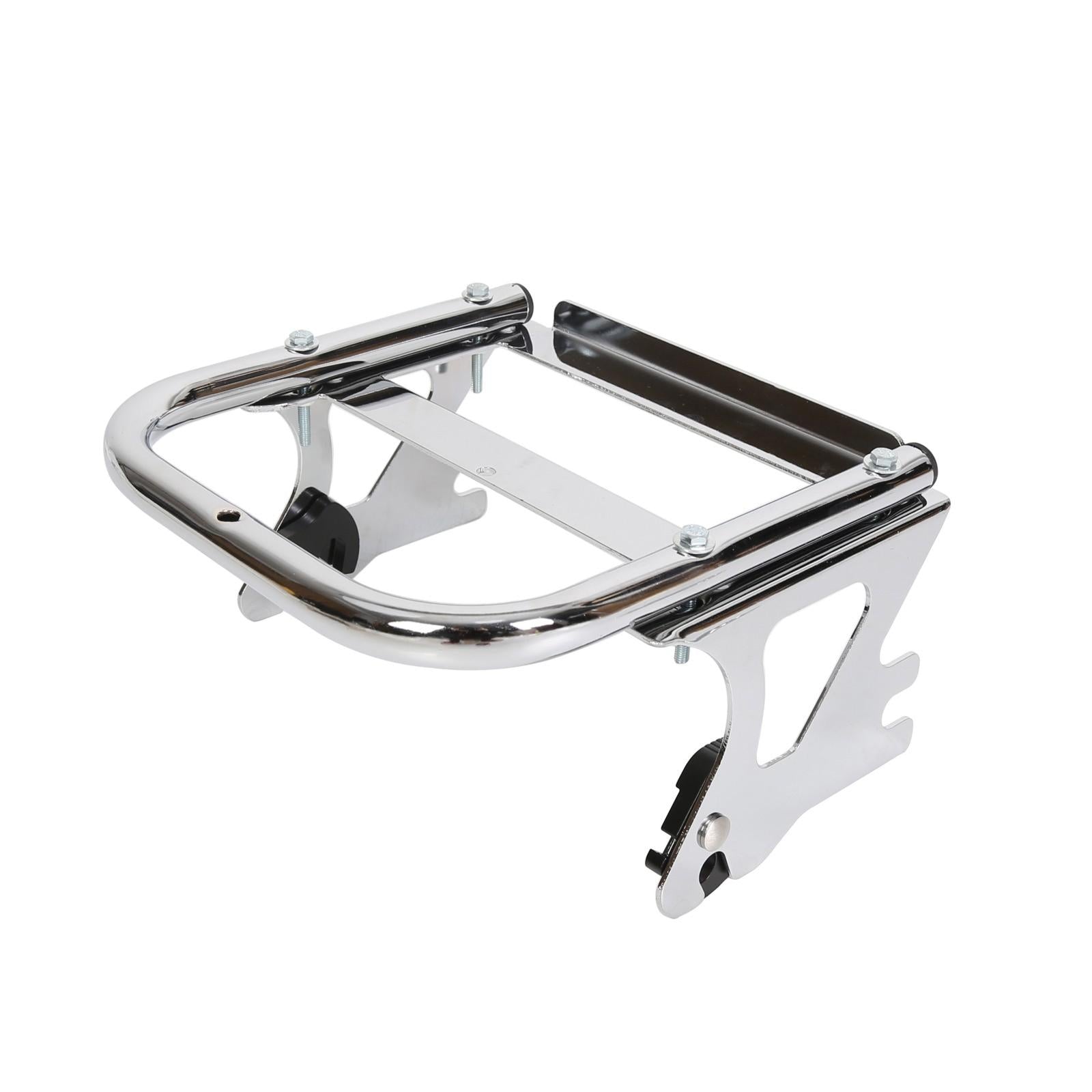 Quick Detach 2 up Luggage Trunk Rack + Docking Kits For Harley 97-08 Touring