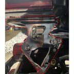 Quick Detach 2 up Luggage Trunk Rack + Docking Kits For Harley 97-08 Touring