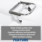 Quick Detach 2 up Luggage Trunk Rack + Docking Kits For Harley 97-08 Touring