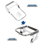 Quick Detach 2 up Luggage Trunk Rack + Docking Kits For Harley 97-08 Touring