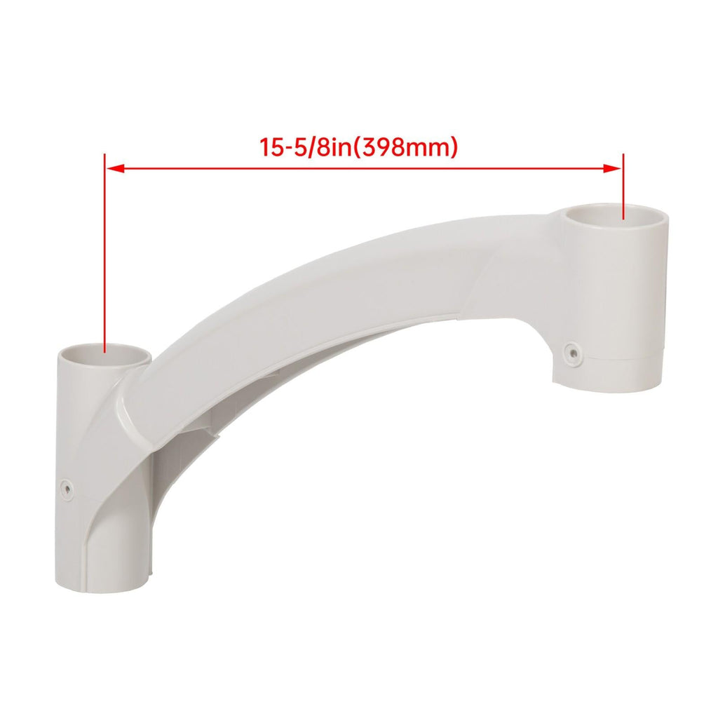 Short Handrail For Above Ground BiltMor Swimming Pool Step White New 1PC
