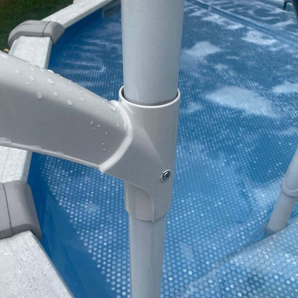 Short Handrail For Above Ground BiltMor Swimming Pool Step White New 1PC