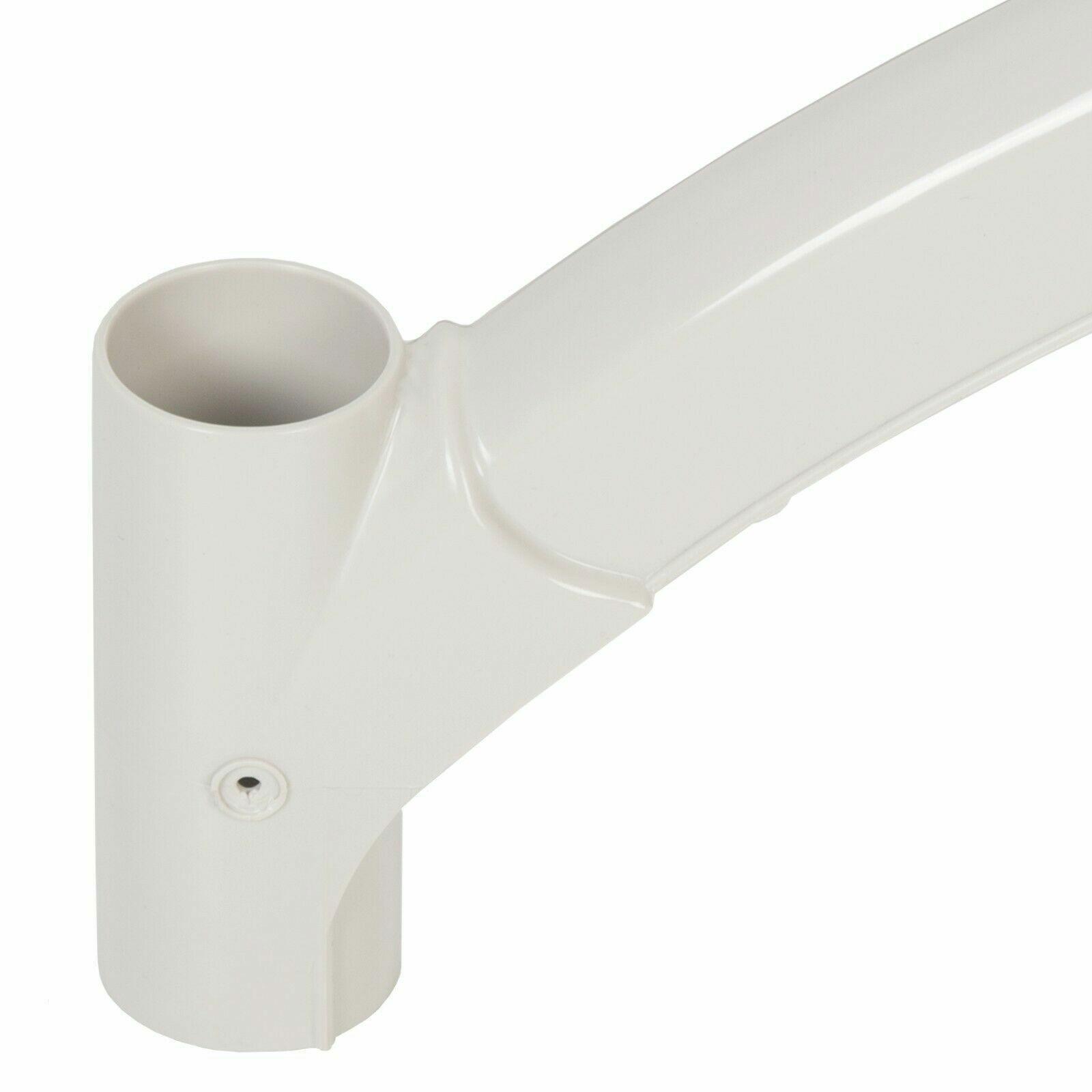 Short Handrail For Above Ground BiltMor Swimming Pool Step White New 1PC
