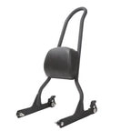 Detachable Tall Sissy Bar Upright Backrest Pad For Harley Softail 06-17 Fat Boy