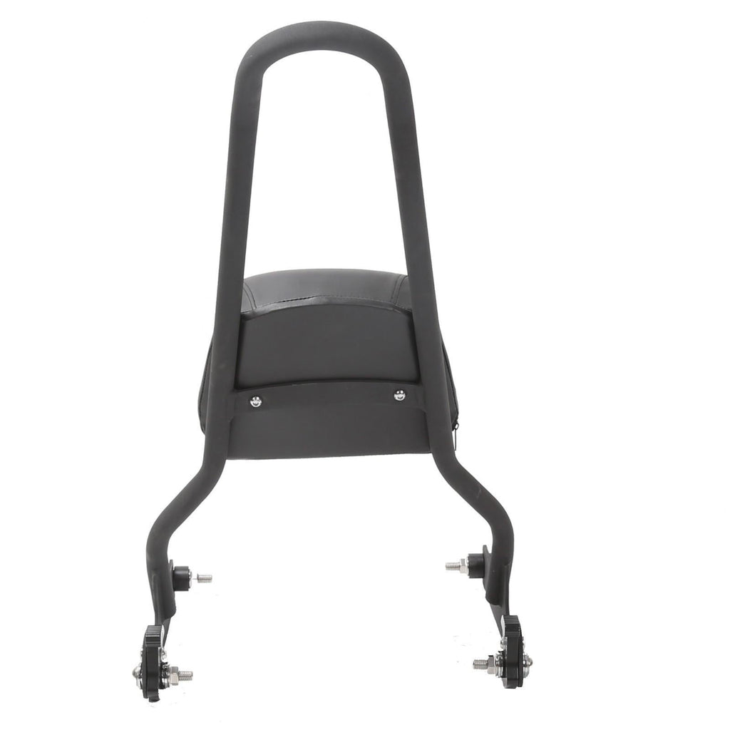Detachable Tall Sissy Bar Upright Backrest Pad For Harley Softail 06-17 Fat Boy