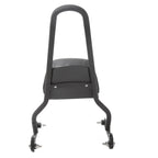 Detachable Tall Sissy Bar Upright Backrest Pad For Harley Softail 06-17 Fat Boy