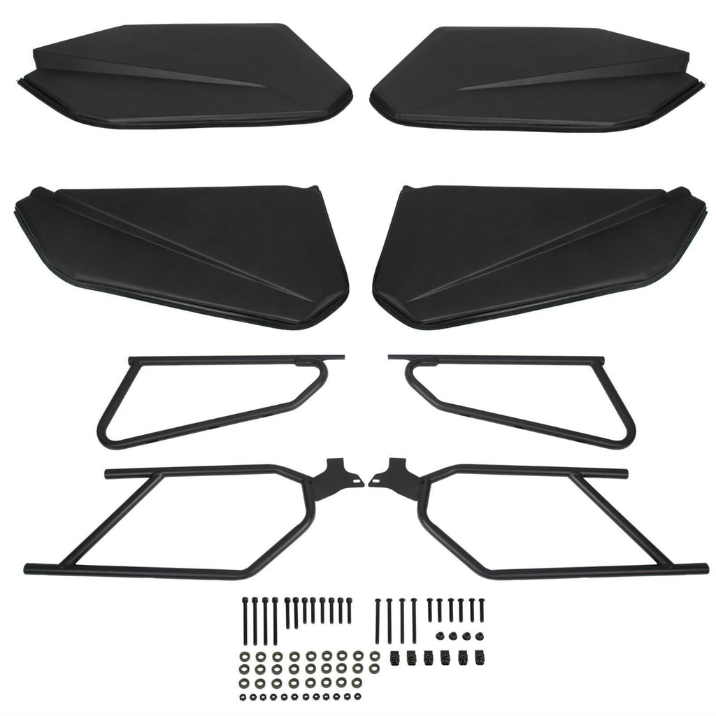 For 2017-2025 Can Am Maverick X3 Max Front & Rear Lower Door Panels Inserts Kit