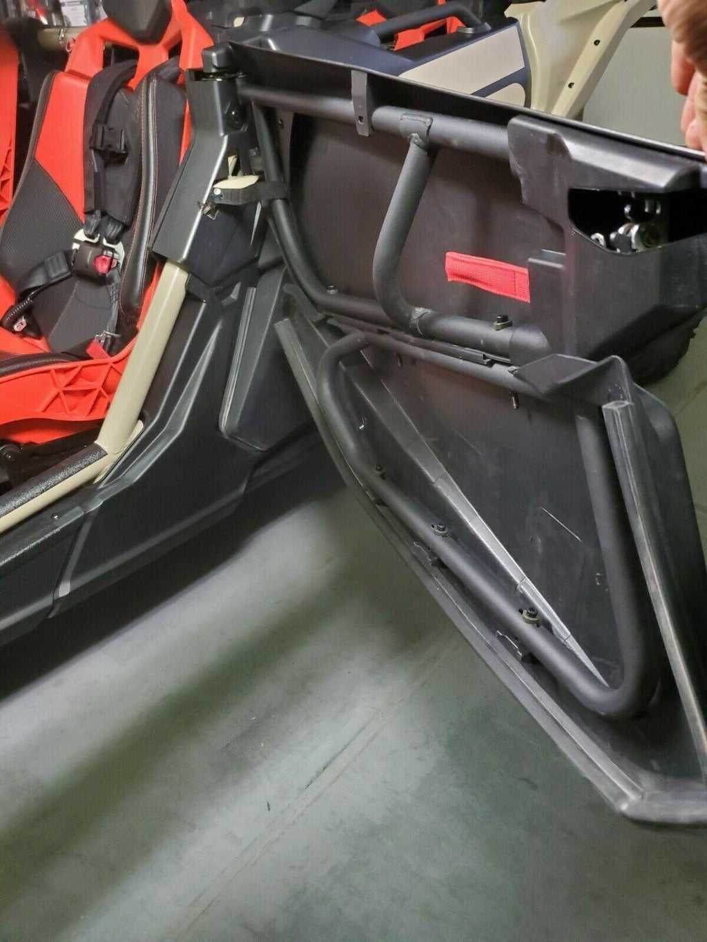 For 2017-2025 Can Am Maverick X3 Max Front & Rear Lower Door Panels Inserts Kit