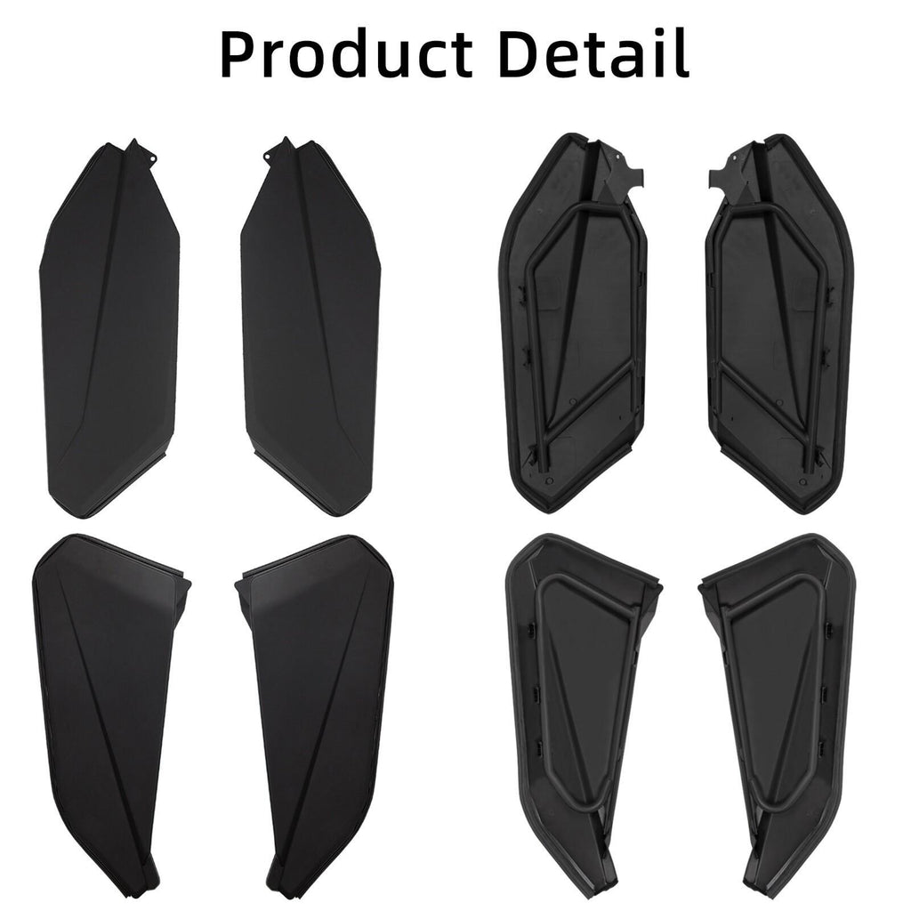 For 2017-2025 Can Am Maverick X3 Max Front & Rear Lower Door Panels Inserts Kit