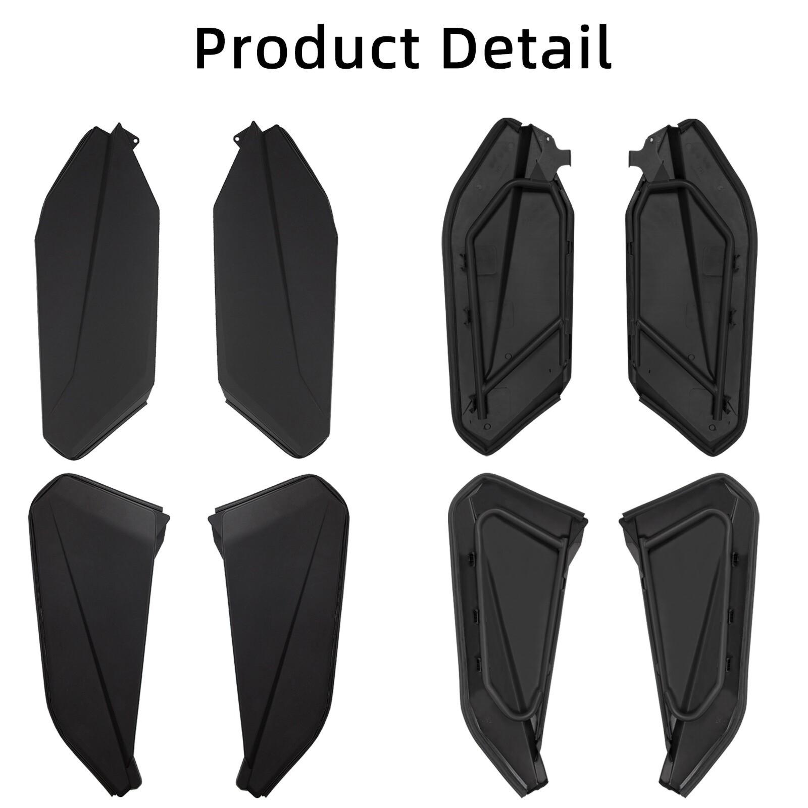 For 2017-2025 Can Am Maverick X3 Max Front & Rear Lower Door Panels Inserts Kit