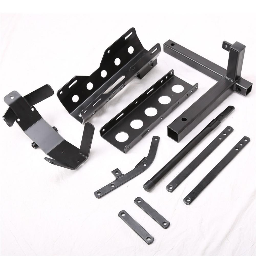 800lb Motorcycle Scooter Carrier 2" Tow Receiver Trailer Hauler Hitch Mount Rack