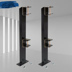 2 Place Weed Trimmer Rack Trim line Holder For Landscape Trailer Racks 4 Handles