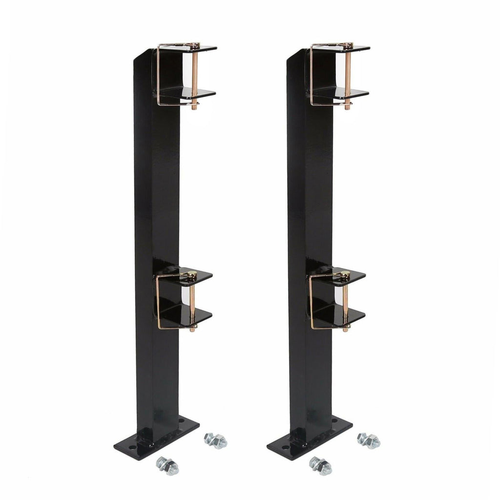 2 Place Weed Trimmer Rack Trim line Holder For Landscape Trailer Racks 4 Handles