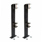 2 Place Weed Trimmer Rack Trim line Holder For Landscape Trailer Racks 4 Handles