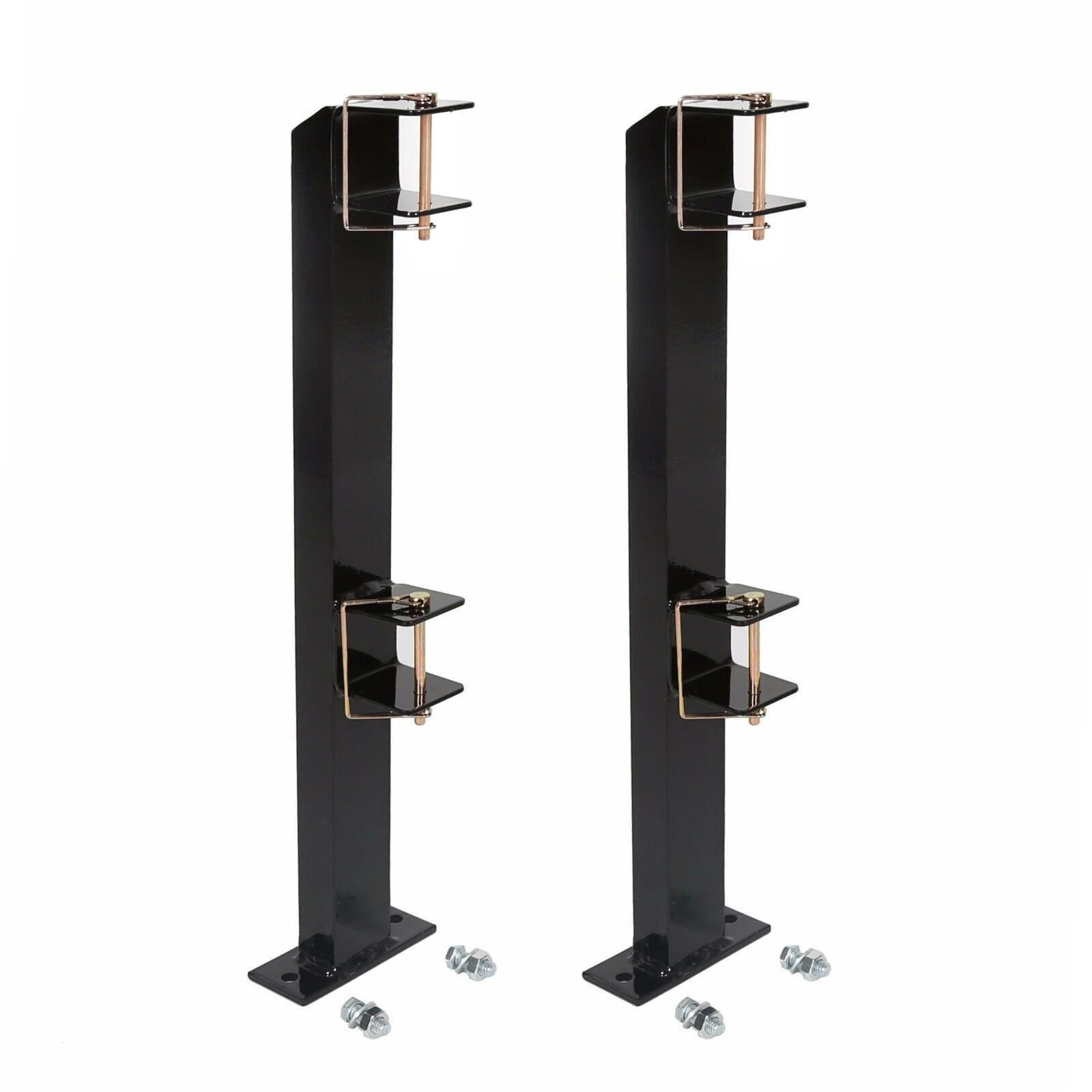 2 Place Weed Trimmer Rack Trim line Holder For Landscape Trailer Racks 4 Handles
