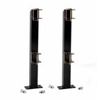 2 Place Weed Trimmer Rack Trim line Holder For Landscape Trailer Racks 4 Handles
