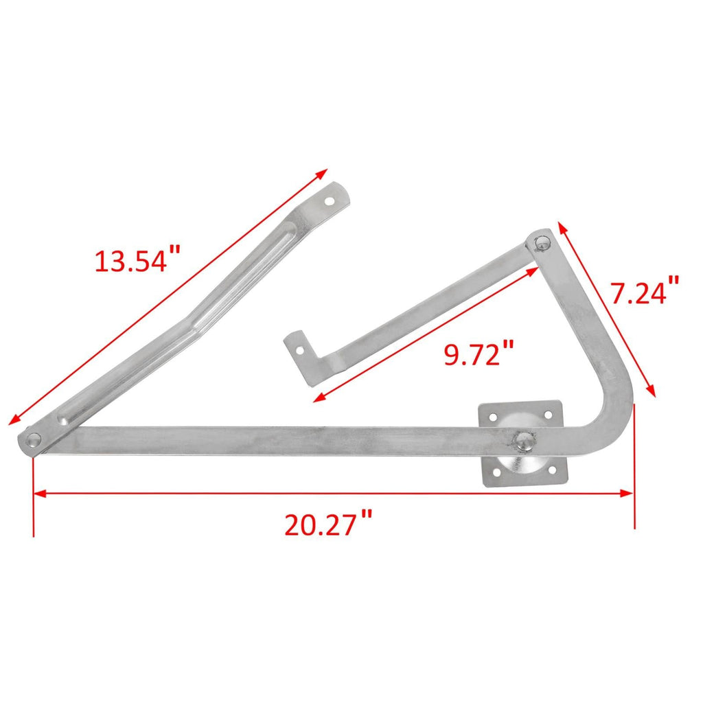 55-2 Attic Ladder Spreader Hinge Arms For 2010-UP Werner Mk 5, WU2210, W2208