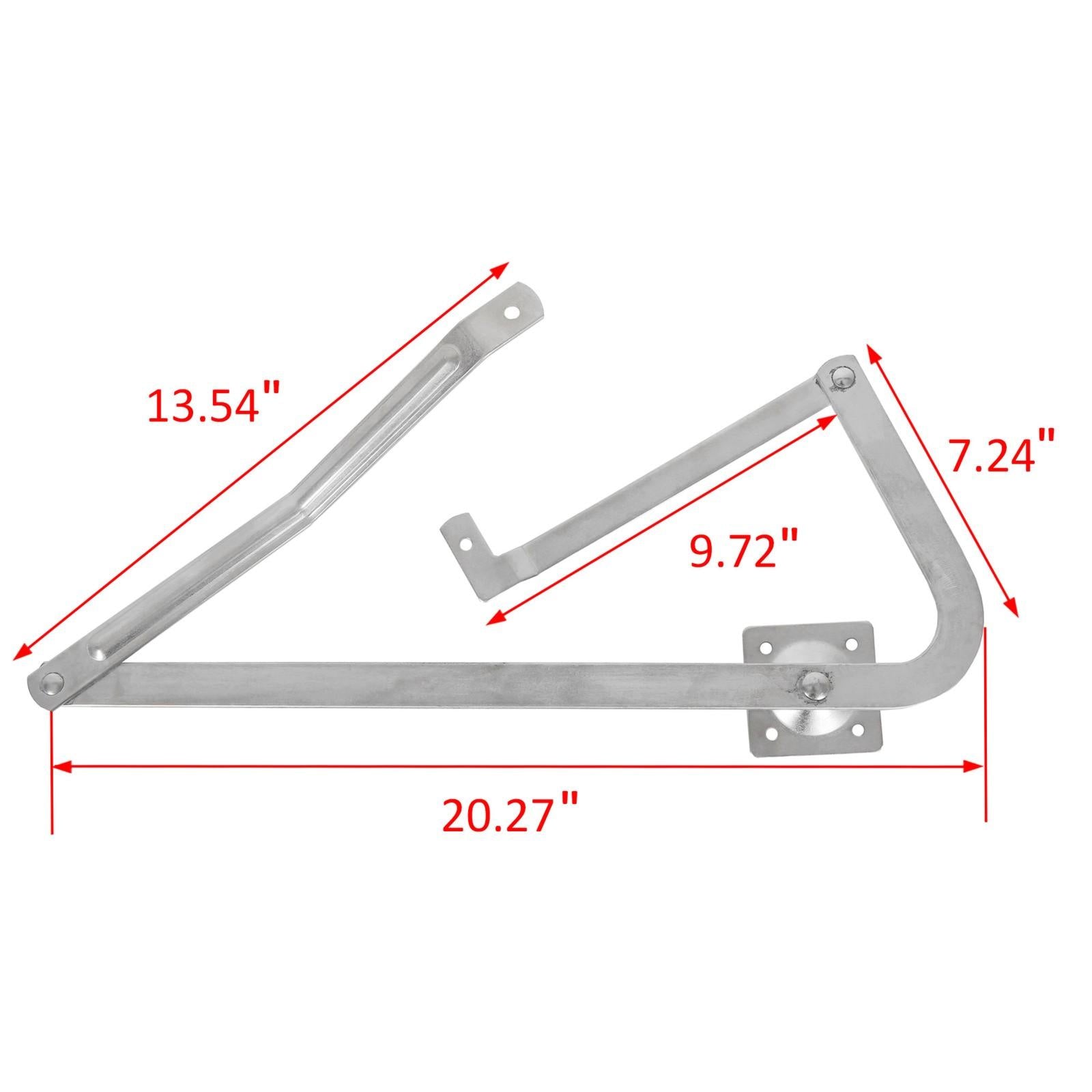 55-2 Attic Ladder Spreader Hinge Arms For 2010-UP Werner Mk 5, WU2210, W2208