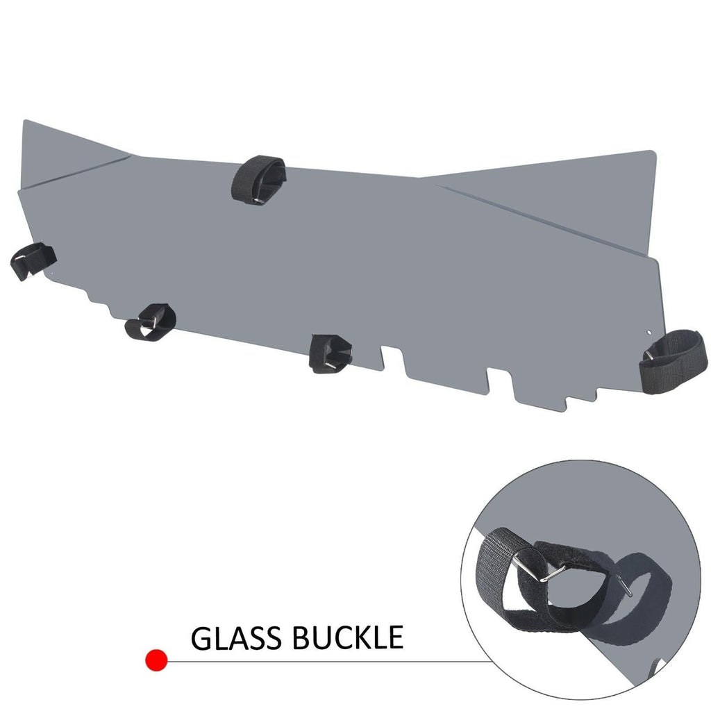 For Can Am Maverick X3 Max R 2017-2021 Rear Windshield Window Panel Dark Tinted