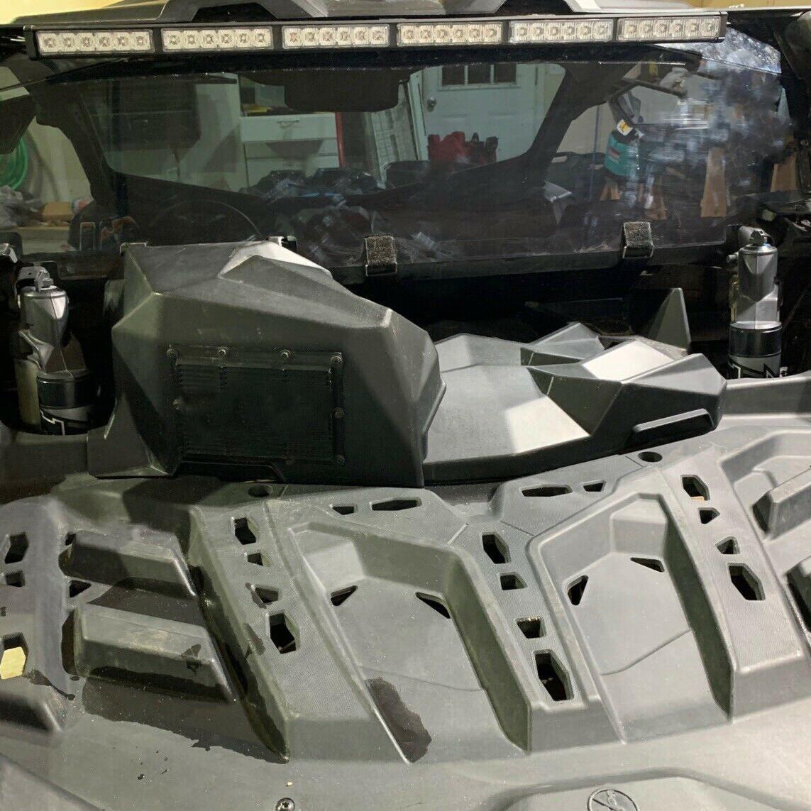 For Can Am Maverick X3 Max R 2017-2021 Rear Windshield Window Panel Dark Tinted