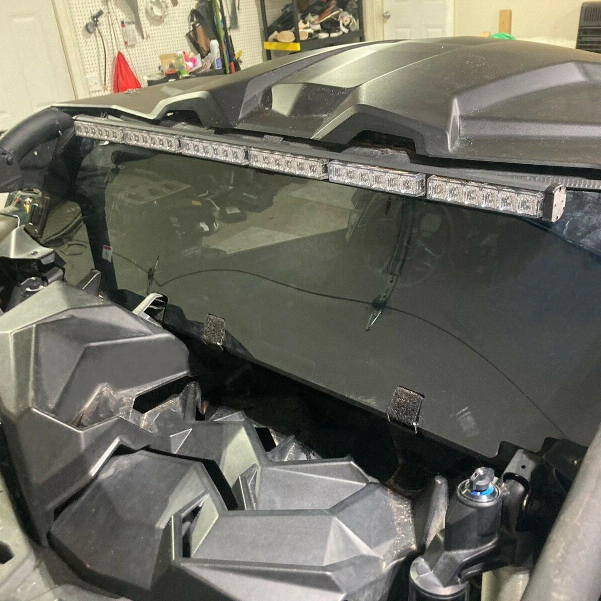 For Can Am Maverick X3 Max R 2017-2021 Rear Windshield Window Panel Dark Tinted