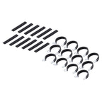 For John Deere Gator 625 825i UTV Hard Top Roof Polyethylene Black