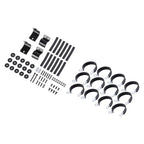 For John Deere Gator 625 825i UTV Hard Top Roof Polyethylene Black