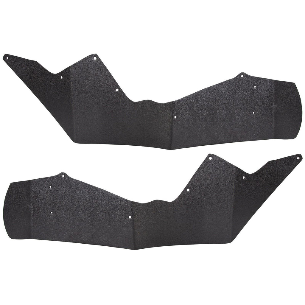 (4) Fender Flares Extensions For 2009-2014 Polaris RZR S 800 Textured