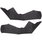 (4) Fender Flares Extensions For 2009-2014 Polaris RZR S 800 Textured