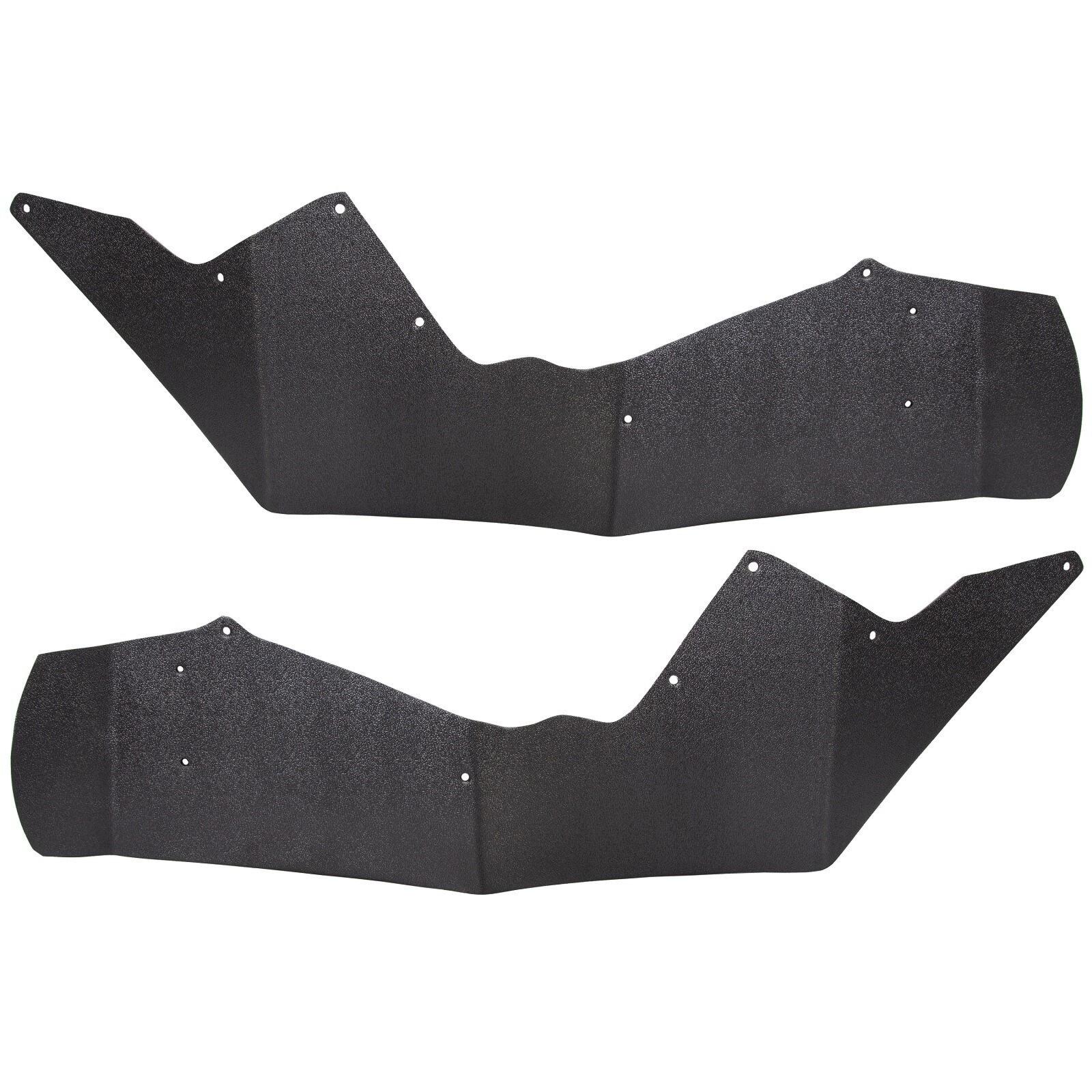 (4) Fender Flares Extensions For 2009-2014 Polaris RZR S 800 Textured