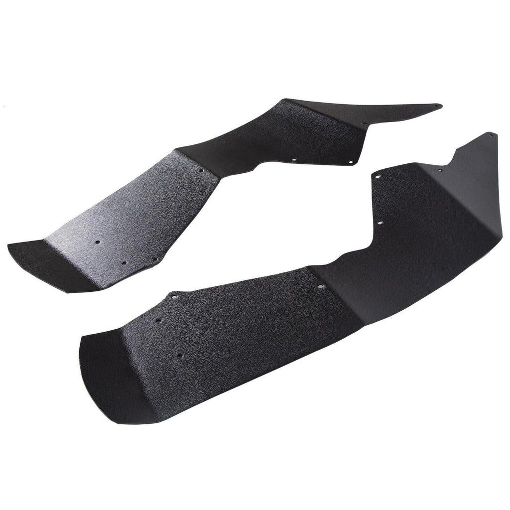 (4) Fender Flares Extensions For 2009-2014 Polaris RZR S 800 Textured