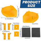 For Meyer Western Pro Wings Wing Snow Plow Blade Wing Extensions Extenders 20"