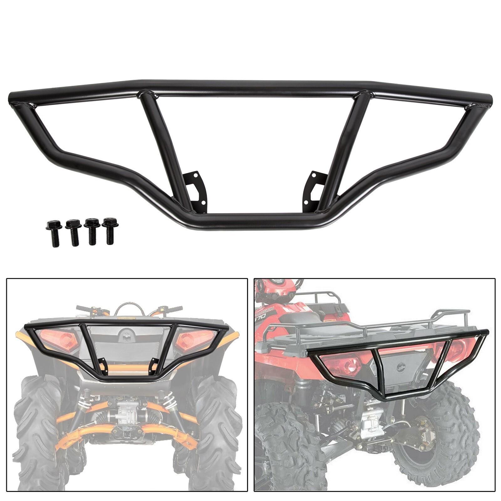 For ATV Rear Brush Guard Bumper for Polaris Sportsman 450 570 & ETX 2014-2023