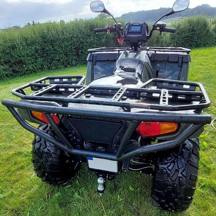 For ATV Rear Brush Guard Bumper for Polaris Sportsman 450 570 & ETX 2014-2023