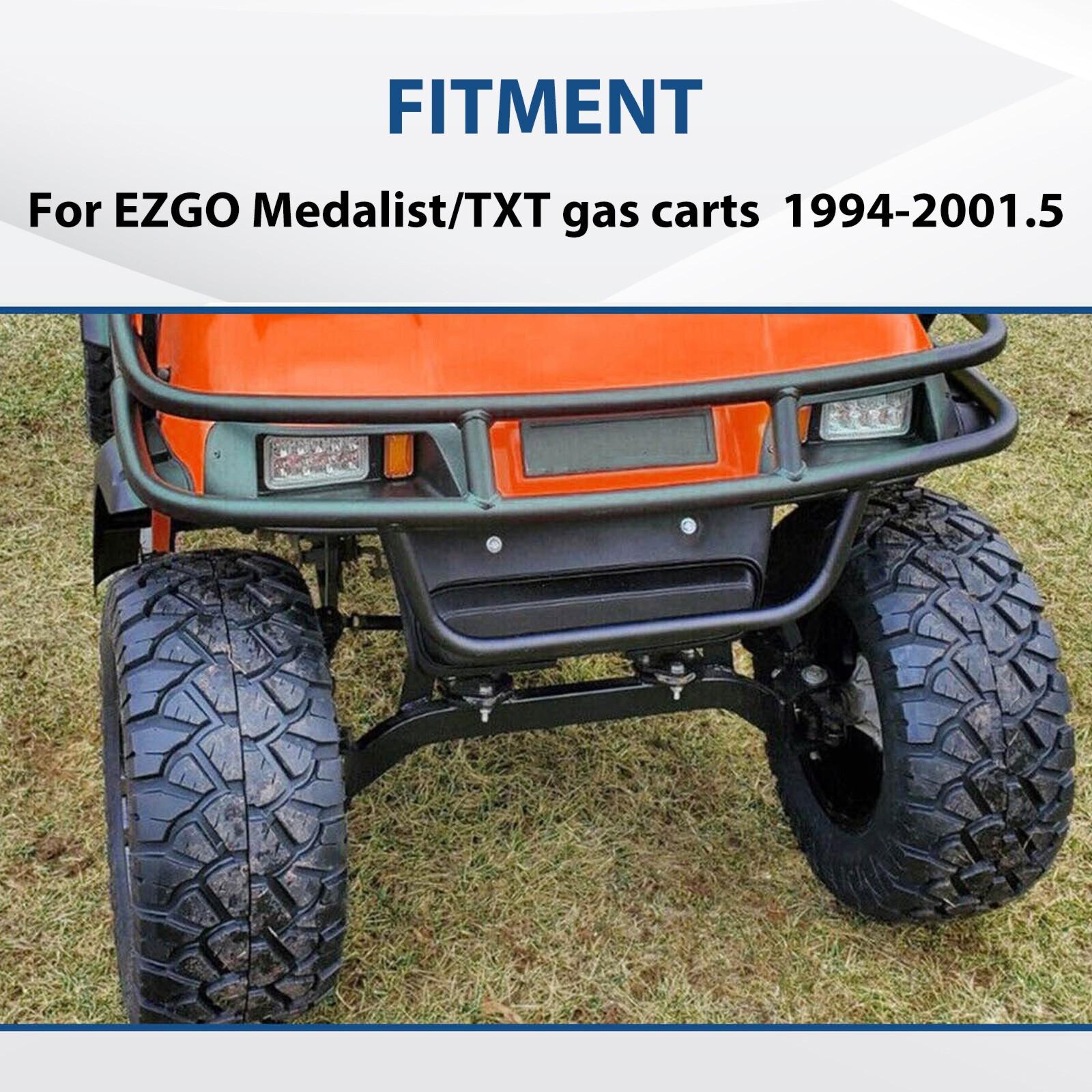 4" Drop Axle Lift Kit For EZGO Gas Golf Cart TXT Medalist Gas 1994.5-2001.5