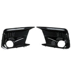 LED DRL Fog Lights Bezel Cover Kit For Subaru WRX/STI 2018-2021 White/Amber