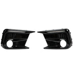 LED DRL Fog Lights Bezel Cover Kit For Subaru WRX/STI 2018-2021 White/Amber
