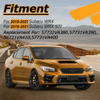 LED DRL Fog Lights Bezel Cover Kit For Subaru WRX/STI 2018-2021 White/Amber