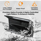 LED DRL Fog Lights Bezel Cover Kit For Subaru WRX/STI 2018-2021 White/Amber
