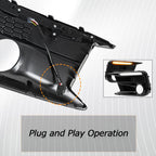 LED DRL Fog Lights Bezel Cover Kit For Subaru WRX/STI 2018-2021 White/Amber