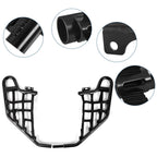 Black Nerf Bars w/Nets Pair Set For Honda TRX 700XX 2008-2009 Aluminium
