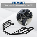 Black Nerf Bars w/Nets Pair Set For Honda TRX 700XX 2008-2009 Aluminium