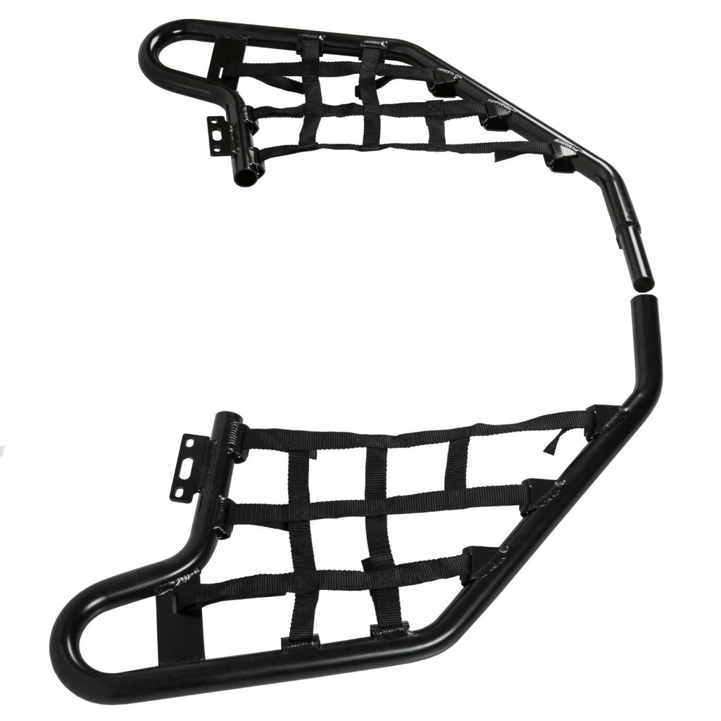 Black Nerf Bars w/Nets Pair Set For Honda TRX 700XX 2008-2009 Aluminium
